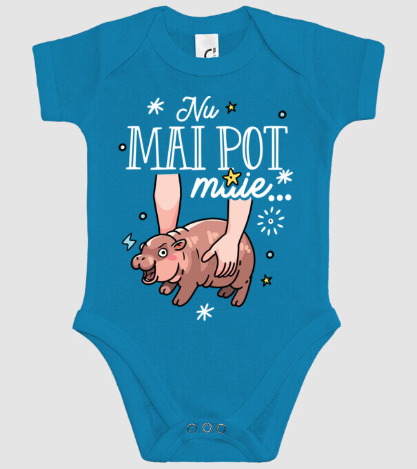Nu mai pot muie... model turcoaz pe tricou