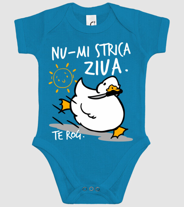 Nu-mi strica ziua. model turcoaz pe tricou