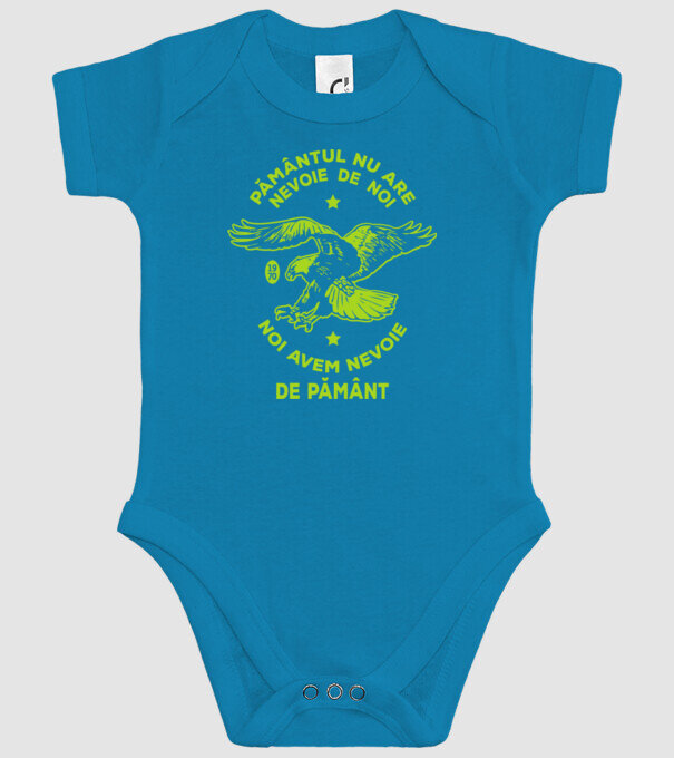 pământul nu are nevoie de noi, noi avem nevoie de Pământ - Ziua Pământului model turcoaz pe tricou