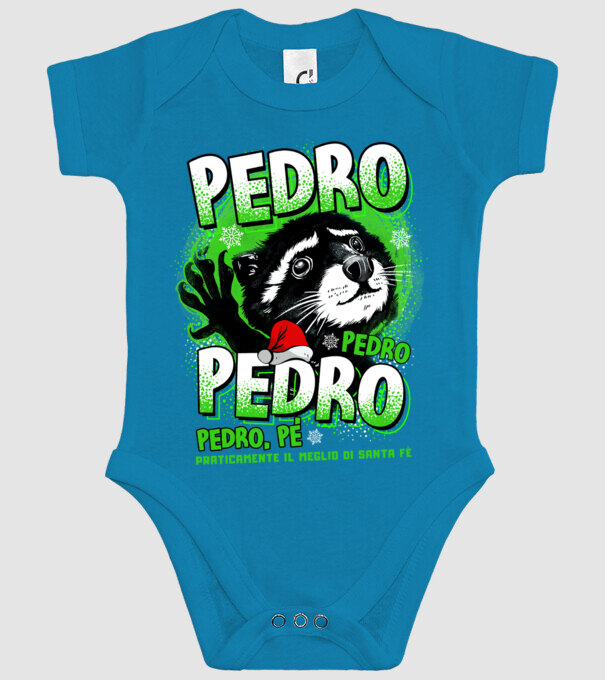 Pedro pedro christmas model turcoaz pe tricou