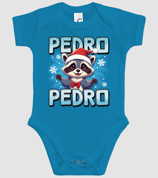 Pedro pedro retro xmas model turcoaz pe tricou