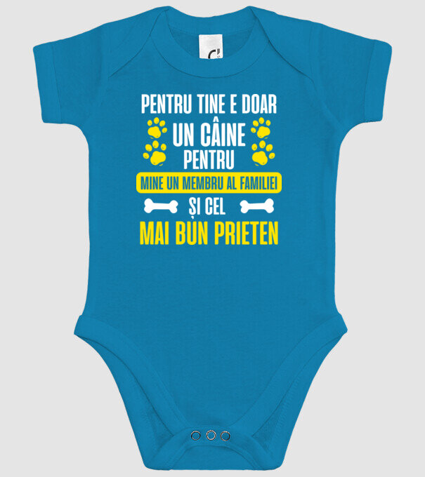 pentru tine e doar un câine, pentru mine un membru al familiei și cel mai bun prieten model turcoaz pe tricou