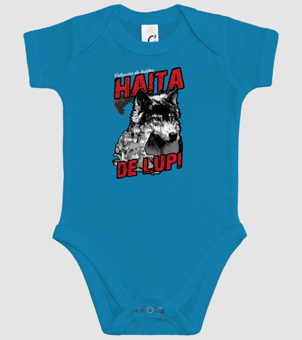 Petrecere de burlac - haită de lupi model turcoaz pe tricou