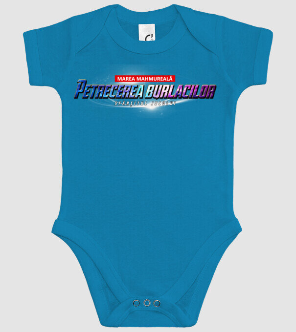 Petrecere de burlac Sfârșitul jocului model turcoaz pe tricou