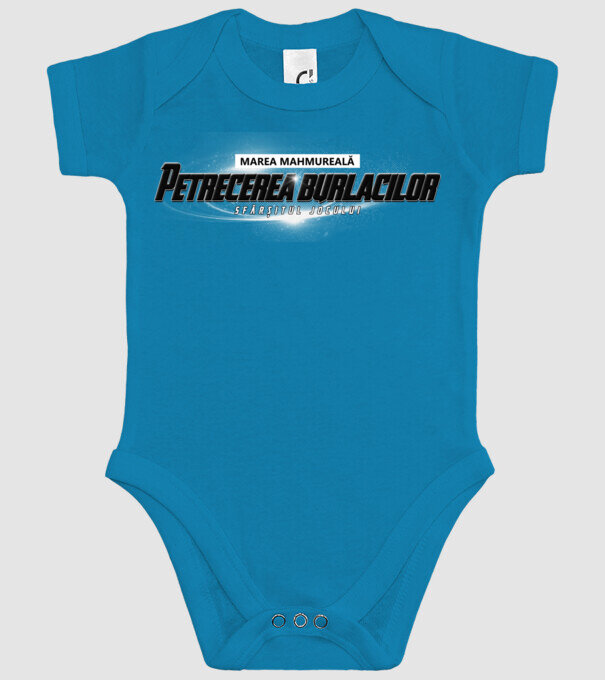 Petrecere de burlac Sfârșitul jocului model turcoaz pe tricou