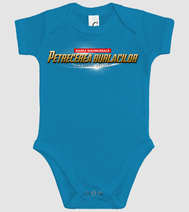 Petrecere de burlac Sfârșitul jocului model turcoaz pe tricou