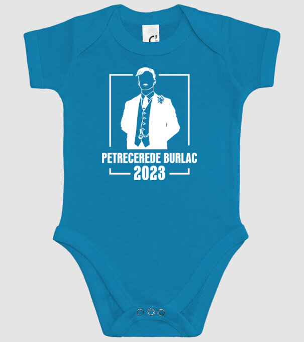 Petrecere de burlac model turcoaz pe tricou
