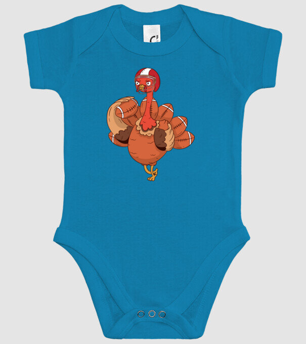 Player Turkey model turcoaz pe tricou