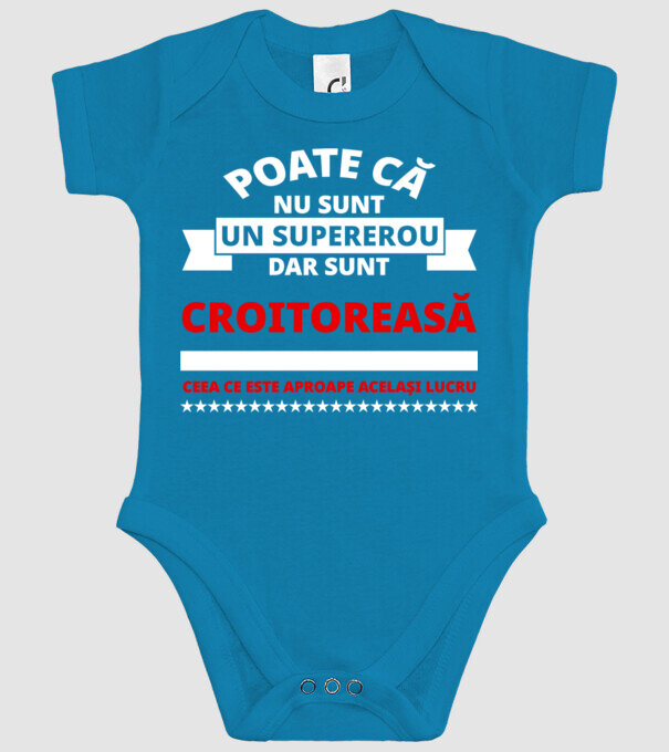 poate că nu sunt un supererou, dar sunt croitoreasă, ceea ce este aproape același lucru model turcoaz pe tricou
