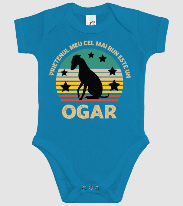 Prietenul meu cel mai bun este un ogar model turcoaz pe tricou