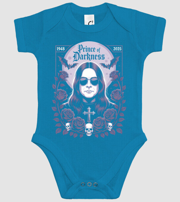 Prince of Darkness model turcoaz pe tricou