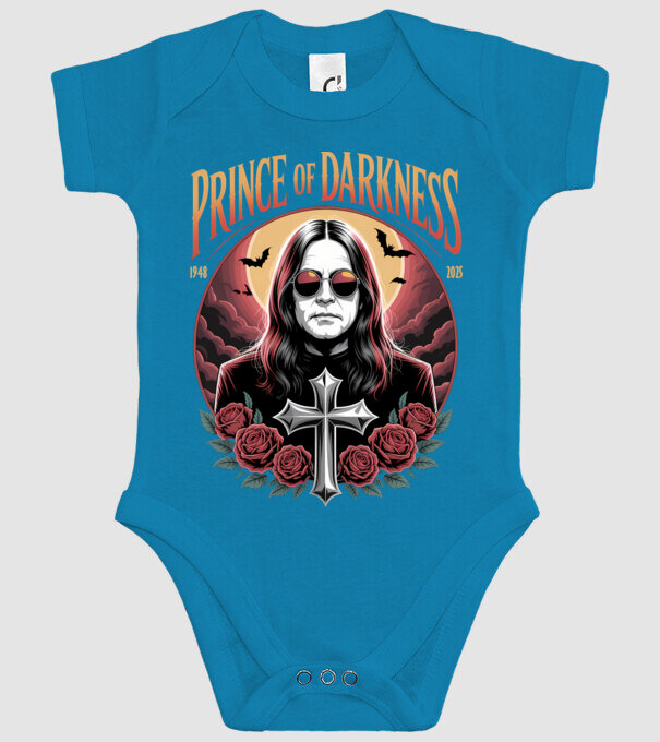 Prince of Darkness model turcoaz pe tricou