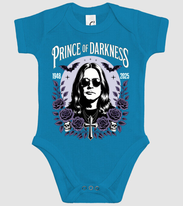 Prince of Darkness model turcoaz pe tricou