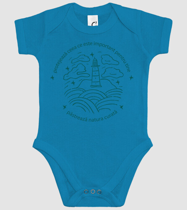 protejează ceea ce este important pentru tine - păstrează natura curată model turcoaz pe tricou