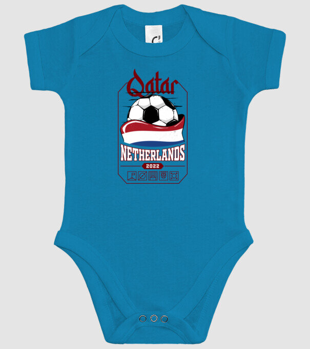 Qatar teams Netherlands model turcoaz pe tricou