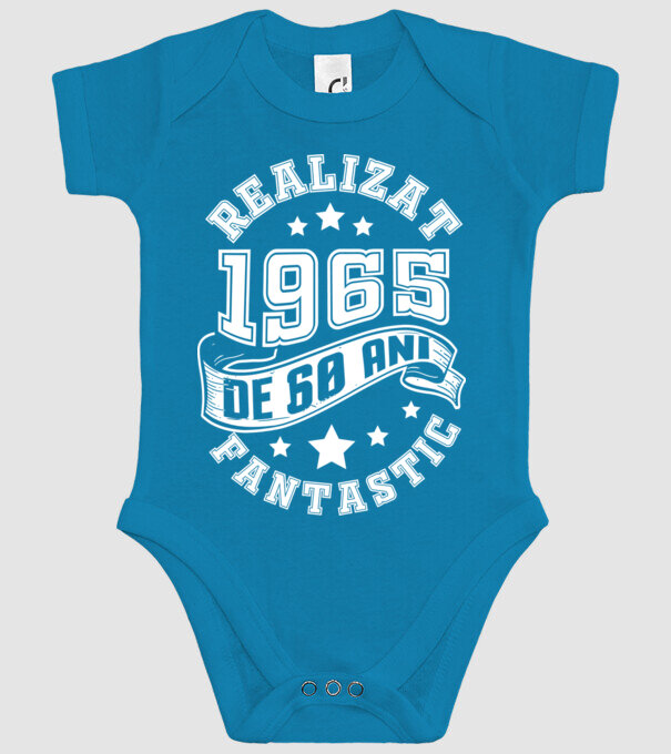 Realizat de fantastic - 1965 model turcoaz pe tricou