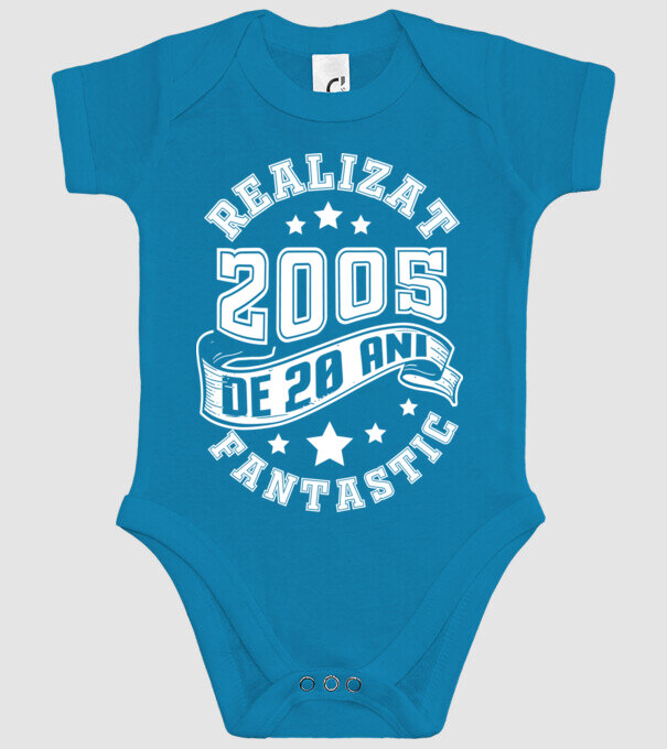 Realizat de fantastic - 2005 model turcoaz pe tricou