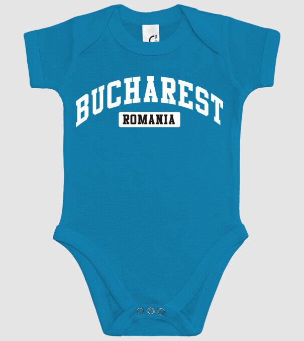 România Bucharest sport model turcoaz pe tricou