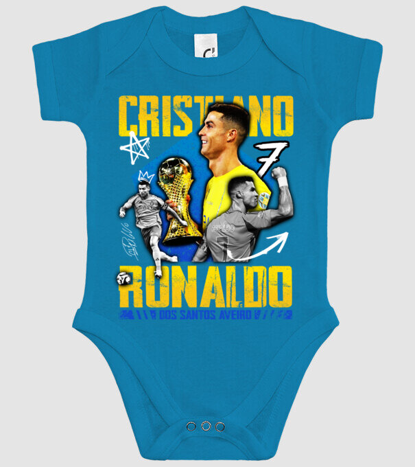 Ronaldo tribute model turcoaz pe tricou