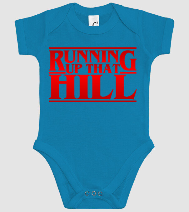 running up that hill model turcoaz pe tricou