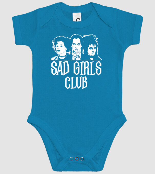 Sad Girls Club model turcoaz pe tricou