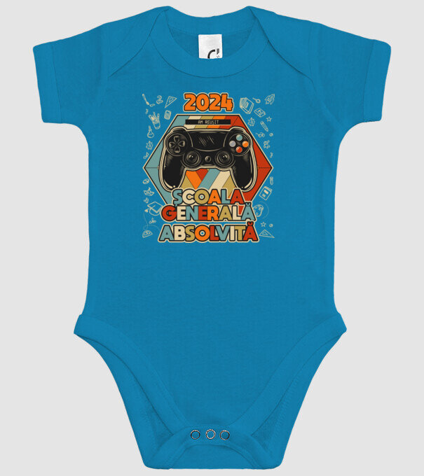 școala generală școala generală model turcoaz pe tricou