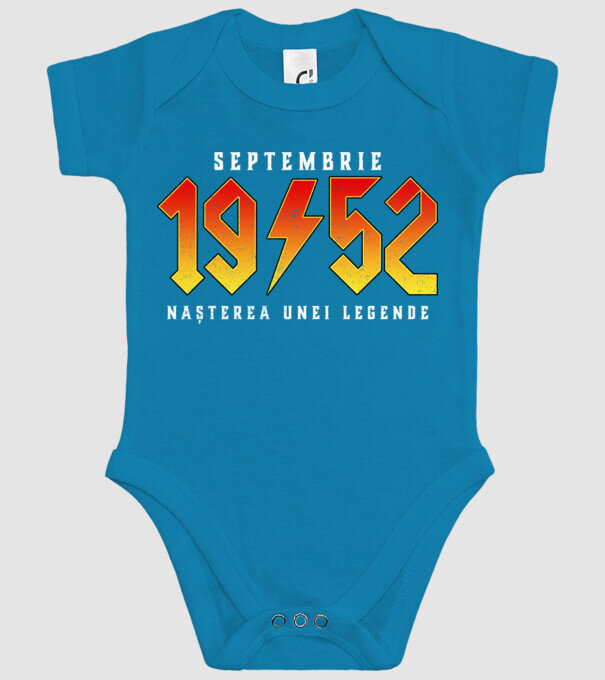 Septembrie - 1952 - nașterea unei legende model turcoaz pe tricou