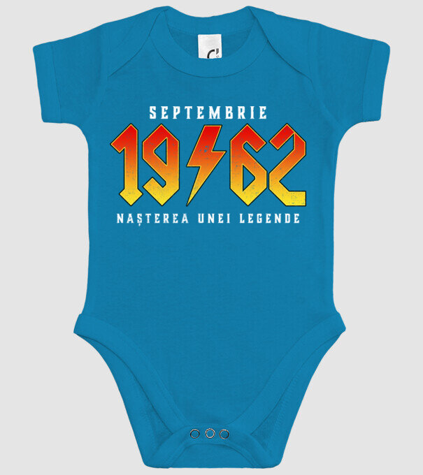 Septembrie - 1962 - nașterea unei legende model turcoaz pe tricou