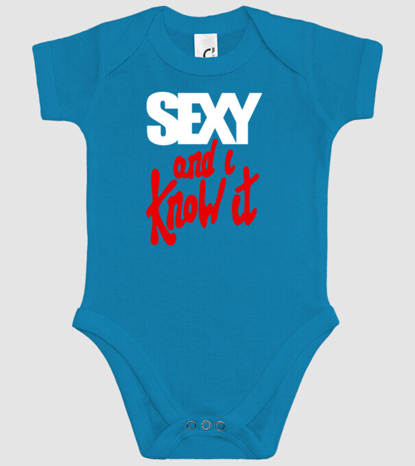 Sexy And I Know It model turcoaz pe tricou