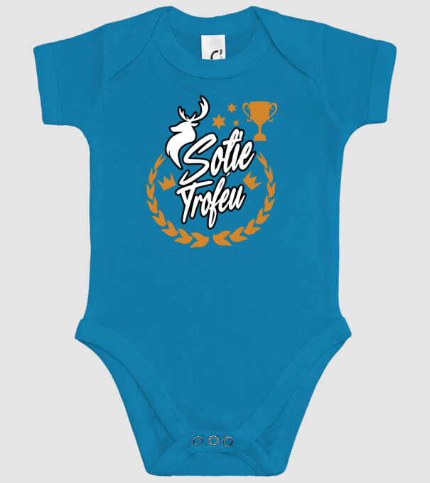 Soție trofeu model turcoaz pe tricou