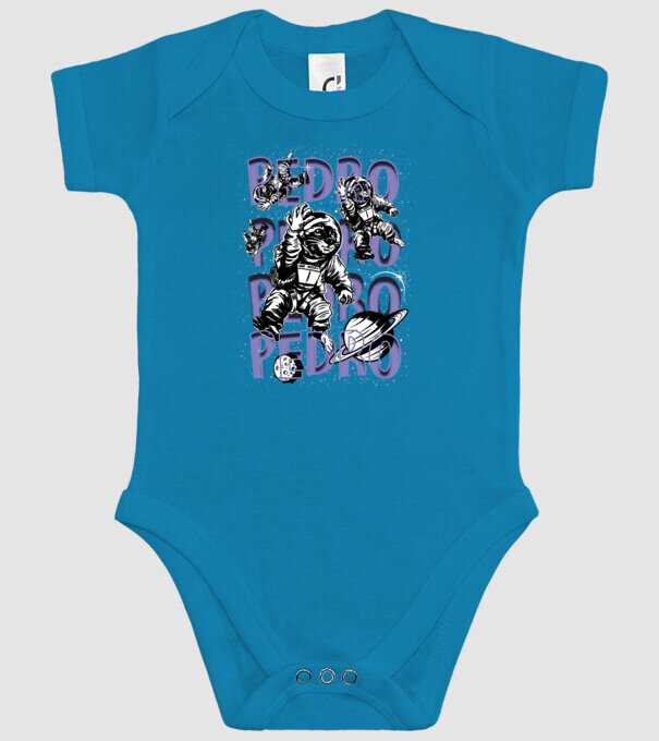 SPACE PEDRO model turcoaz pe tricou