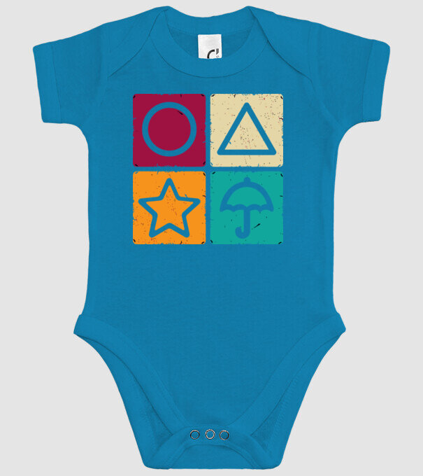 squid game motive game model turcoaz pe tricou