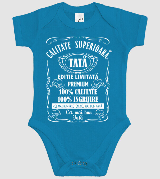 Tată Premium - ediție limitată model turcoaz pe tricou