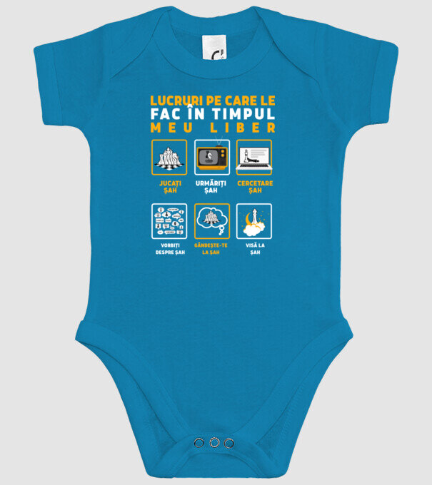 Things I do in my spare time EN model turcoaz pe tricou