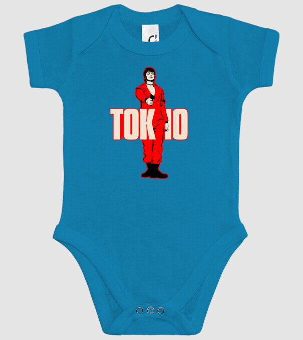 tokyo la casa de papel model turcoaz pe tricou