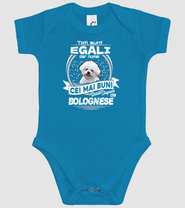 Toți sunt egali, dar numai cei mai buni devin stăpâni de bolognese lght model turcoaz pe tricou