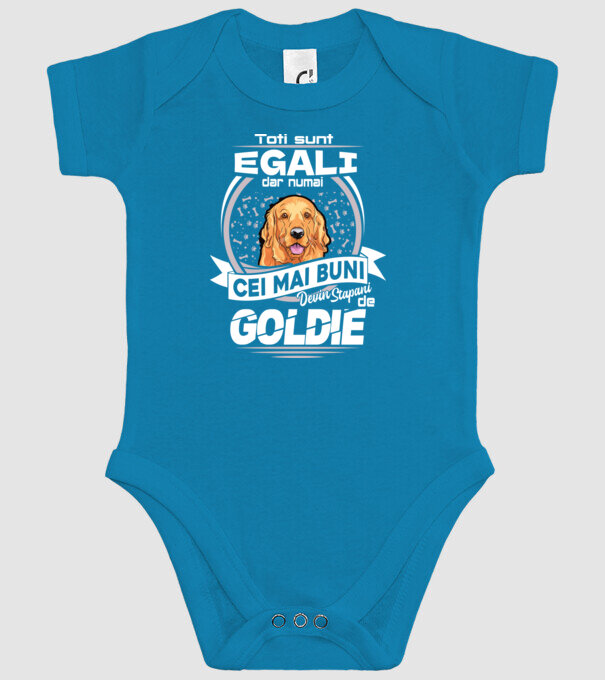 Toți sunt egali, dar numai cei mai buni devin stăpâni de goldie lght model turcoaz pe tricou