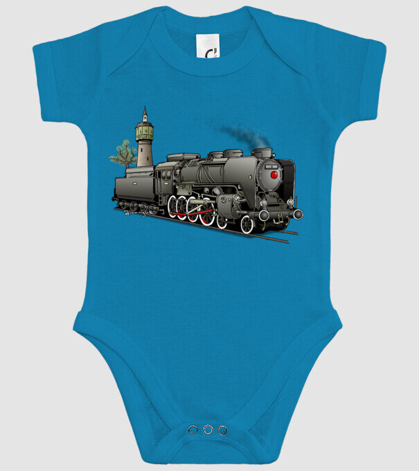Trenuri model turcoaz pe tricou