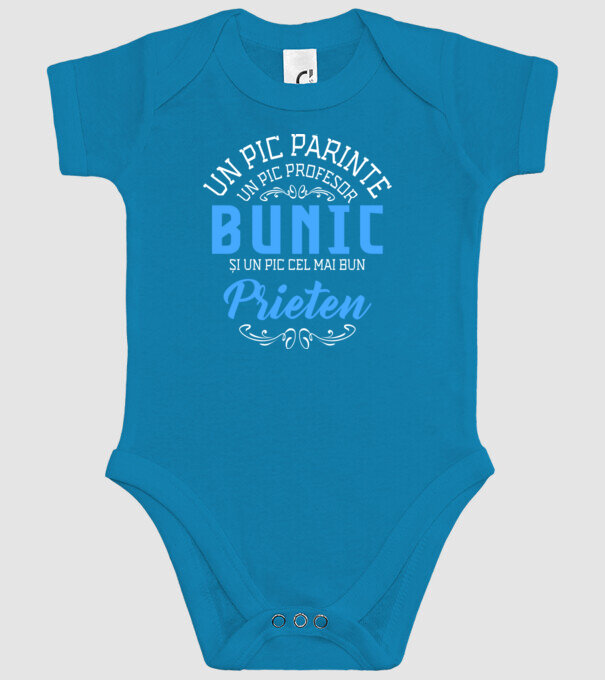 Un pic părinte, un pic profesor - bunic - și un pic cel mai bun prieten model turcoaz pe tricou