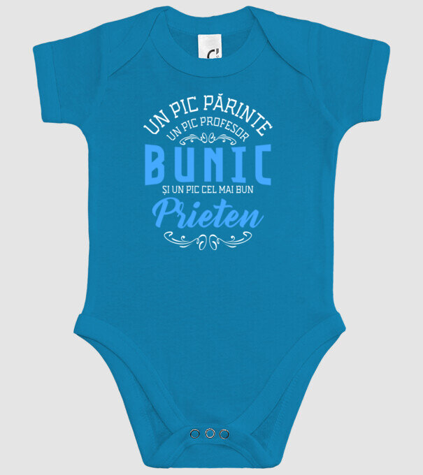 Un pic părinte, un pic profesor - bunic - și un pic cel mai bun prieten model turcoaz pe tricou
