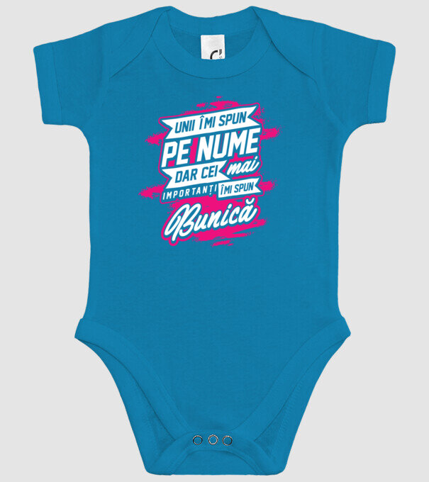Unii îmi spun pe nume, dar cei mai importanți îmi spun bunică model turcoaz pe tricou