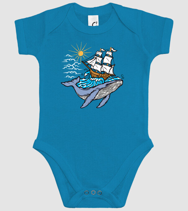 Vapoare model turcoaz pe tricou