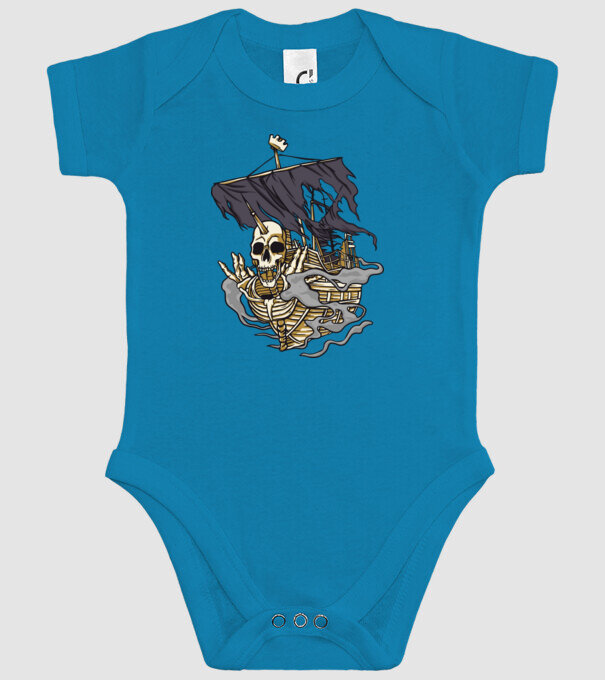 Vapoare model turcoaz pe tricou