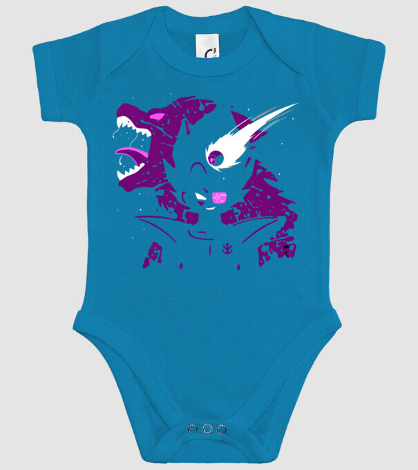 vegeta monkey dragonball model turcoaz pe tricou