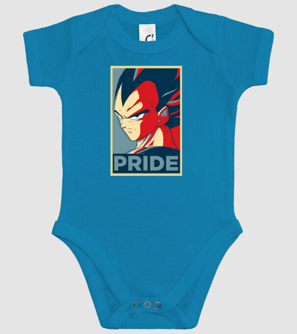 vegeta pride dragonball model turcoaz pe tricou