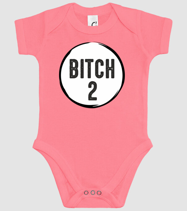 BITCH 2 model roz pe tricou