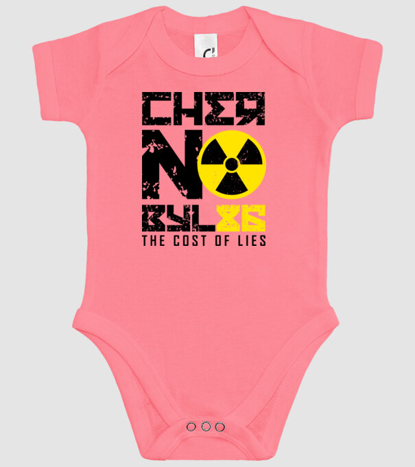 'Chernobyl ''86' model roz pe tricou