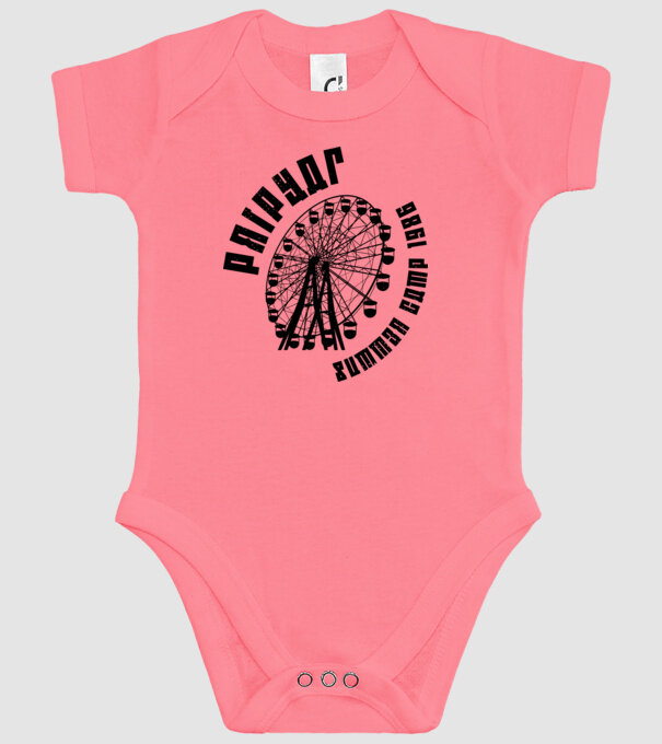 Prypiat summer camp model roz pe tricou