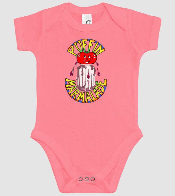 Gem puffin model roz pe tricou