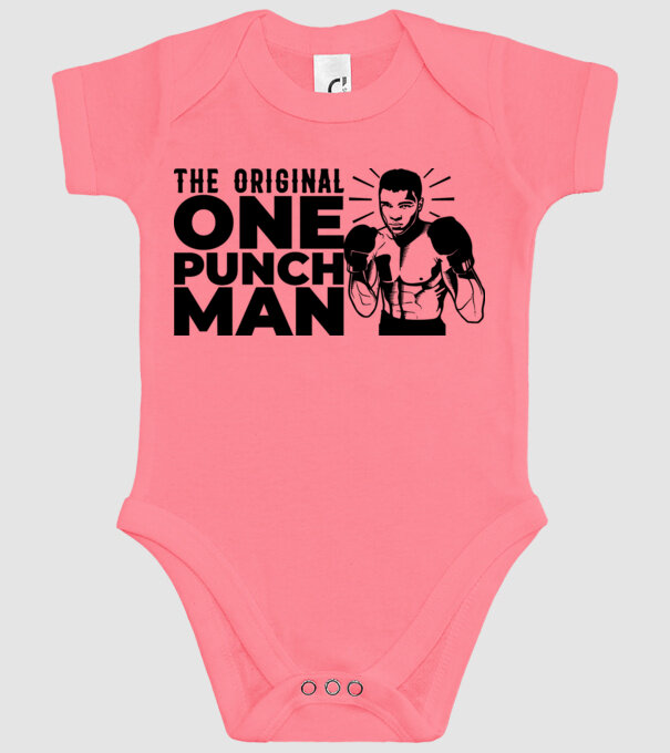 Ali the original one punch man model roz pe tricou